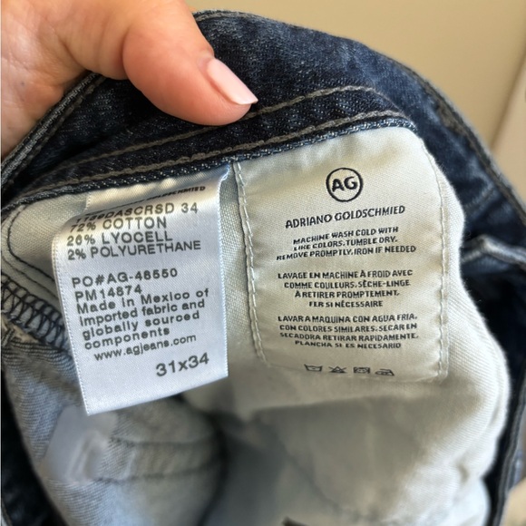 Adriano Goldschmied Men’s Dark Blue Jeans - Picture 7 of 8